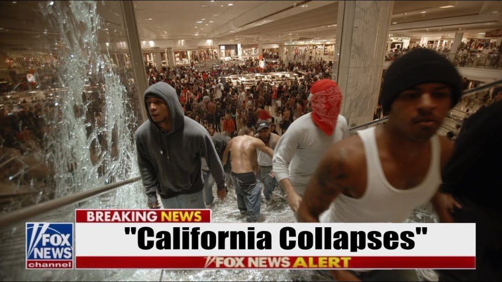 Gangs PLUNDER LA Mall… as California’s “NO JAILS” Strategy IMPLODES
