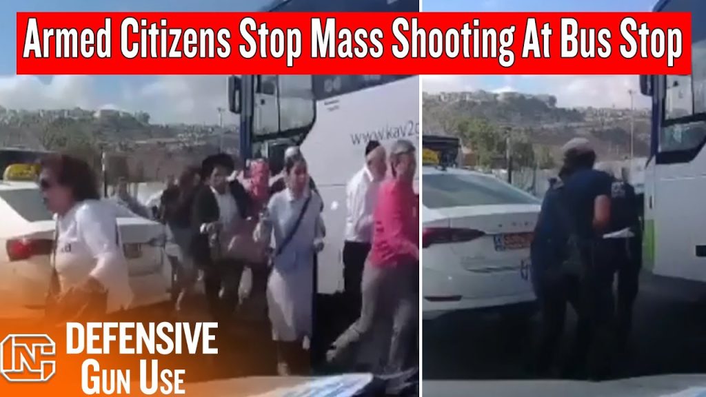 Armed Citizens Stop Mass Shooting At Bus Stop In Jerusalem