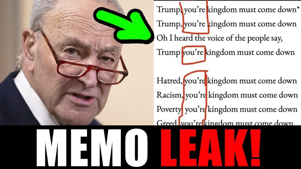 Their memo LEAKED…. It’s really bad