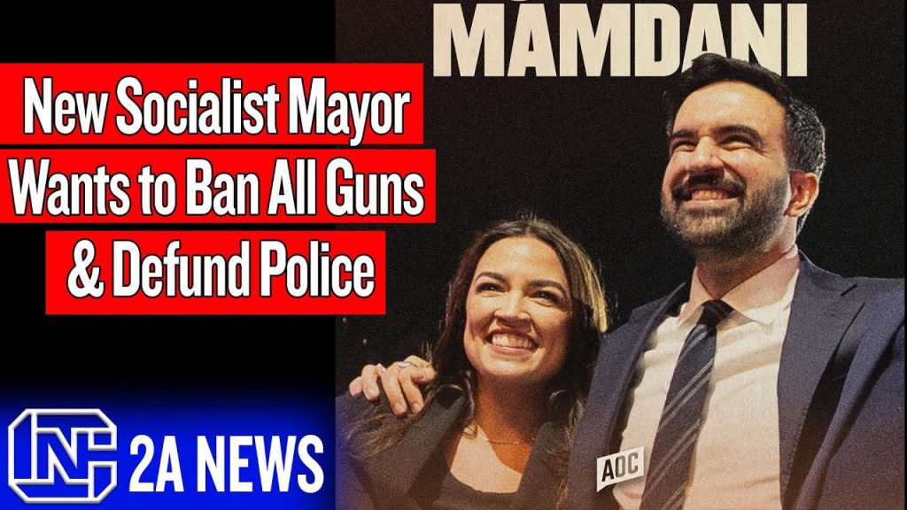 New Socialist Mayor Said He Wants to Ban All Guns & Defund Police.