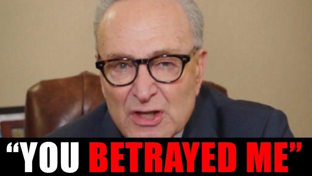 Chuck Schumer is CRASHING OUT!!!