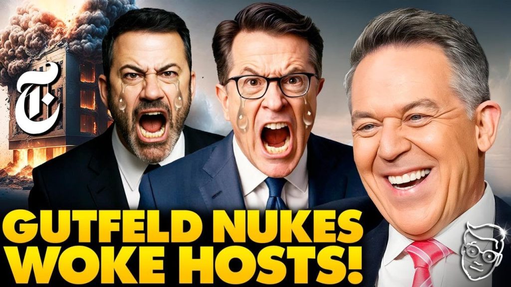 Greg Gutfeld TORCHES Scared New York Times Reporter To His FACE, Leaves Kimmel & Colbert in Ashes