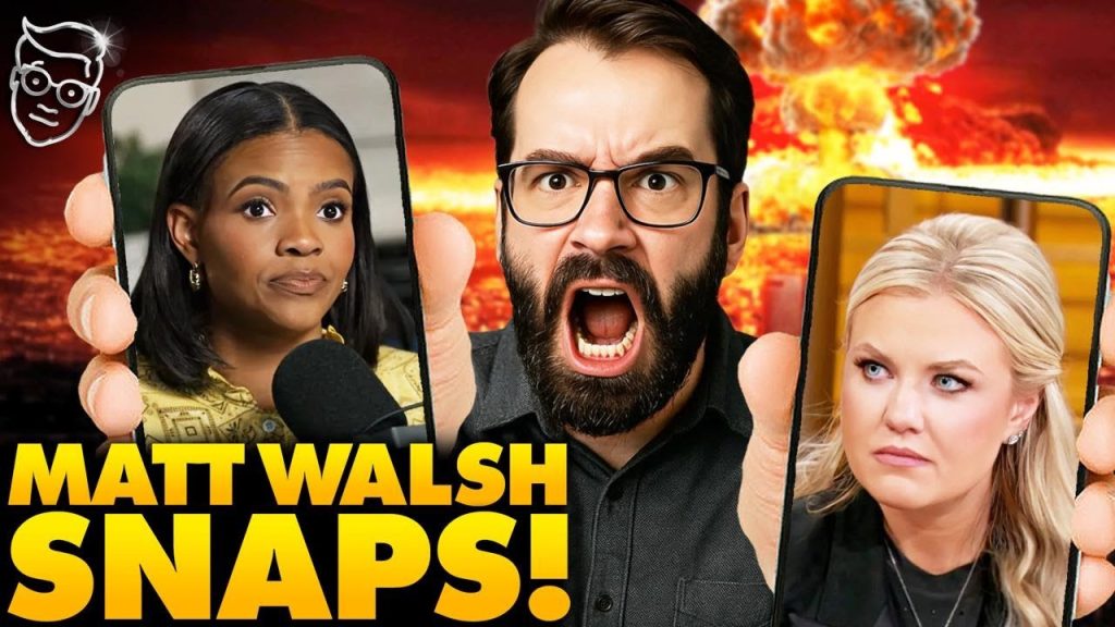 Matt Walsh Finally SNAPS Over Erika Kirk-Candace Drama | SHOCKS Entire Internet: ‘Shut The F*** Up!’
