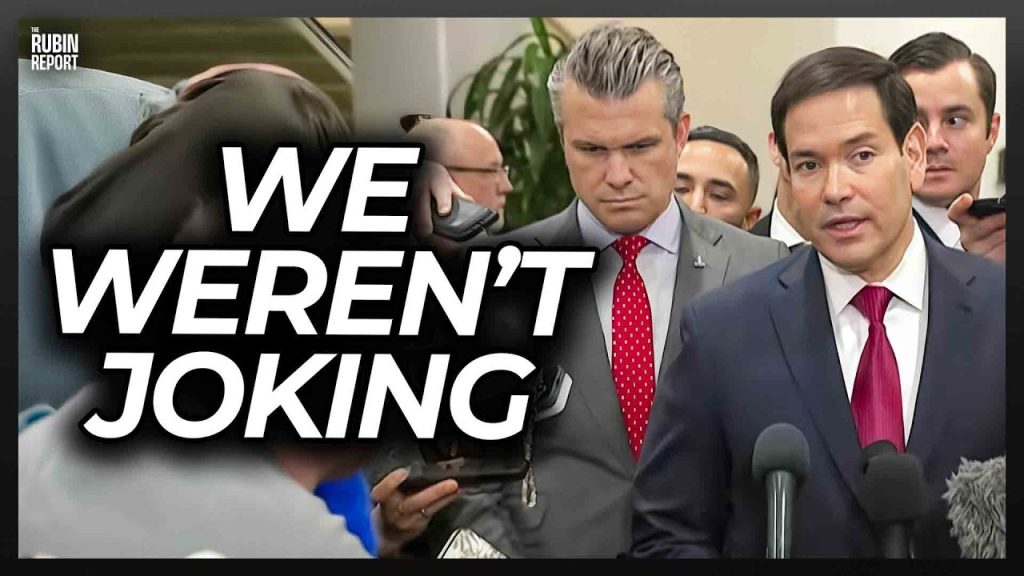 Listen to Press Go Quiet as Rubio Makes It Clear He Isn’t Backing Down