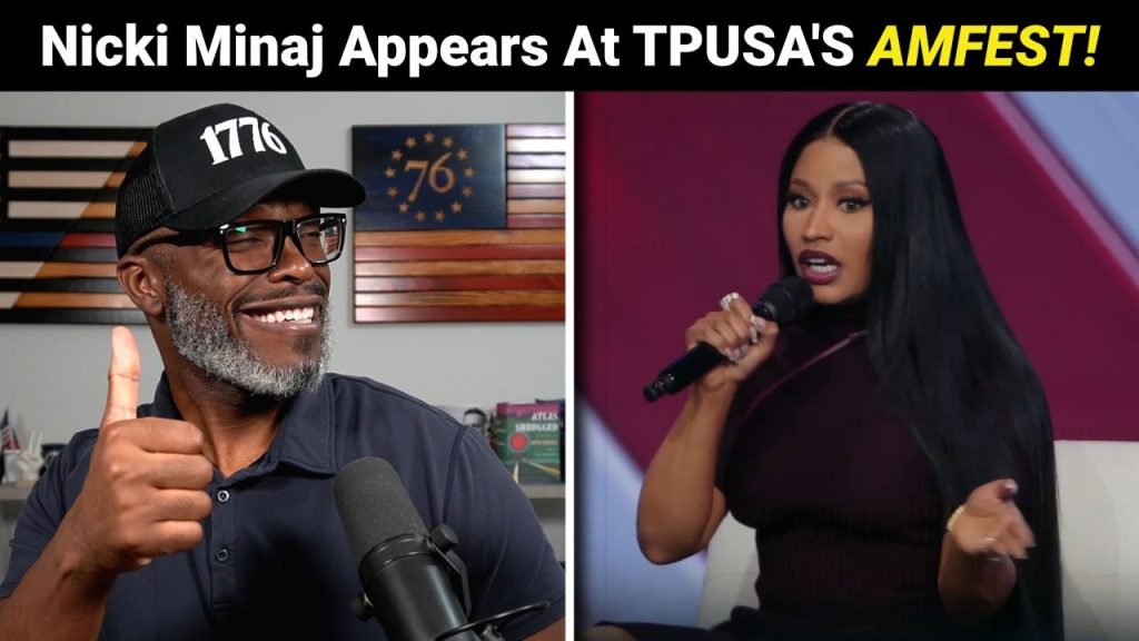 Nicki Minaj Appears At TPUSA’s America Fest And Liberals Are FURIOUS!