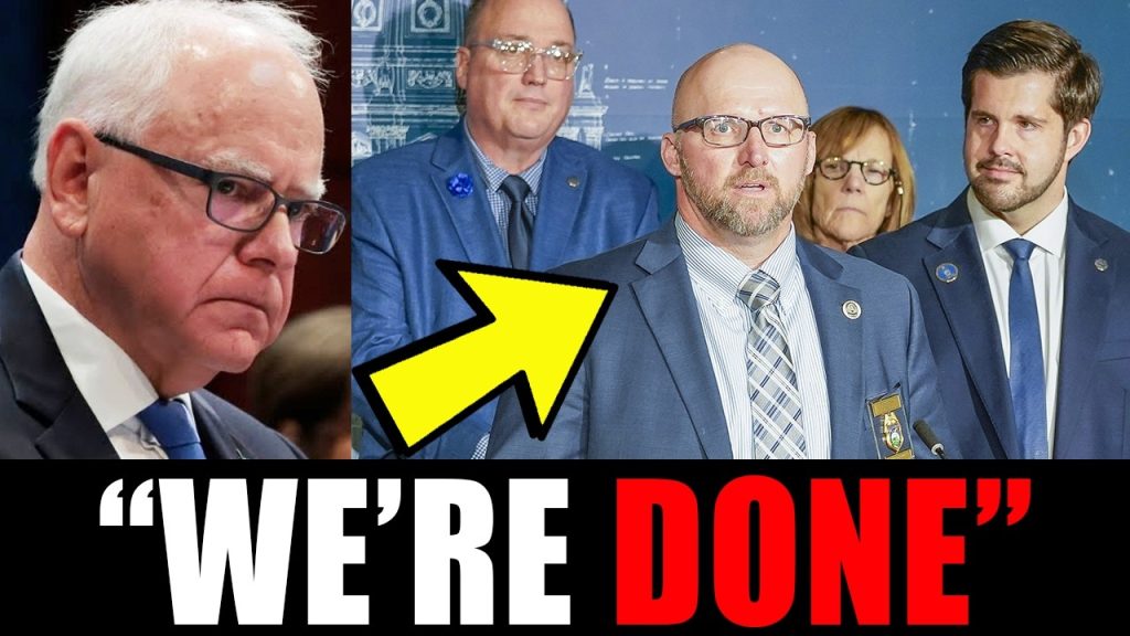 Minnesota Police REBEL against Tim Walz! THIS IS BIG.