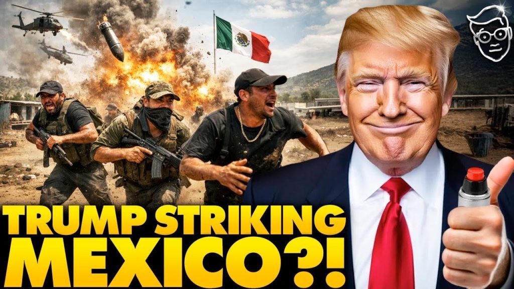 Trump SHOCKS World: Announces US Military Strikes On MEXICO, Declares WAR Against Cartels: ‘To Hell…