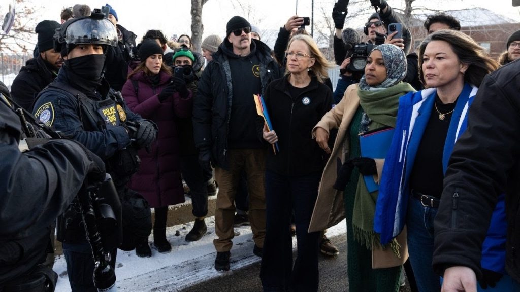 Feds Ambush Ilhan Omar – ICE Protest Implodes