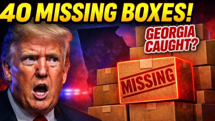 40 MISSING BALLOT BOXES in Georgia: What They Did to Trump Will Shock You