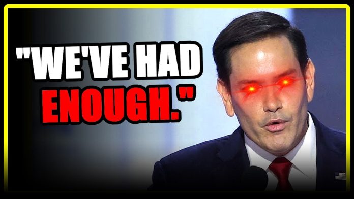 Rubio just went NUCLEAR.