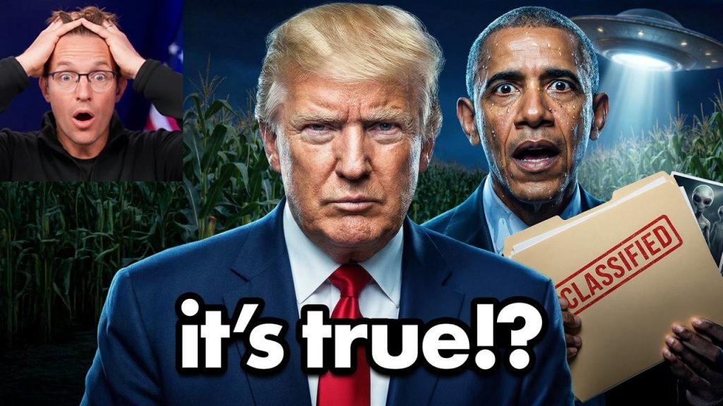 Trump Just Confirmed Aliens Are REAL: ‘Obama Leaked Classified Information…’