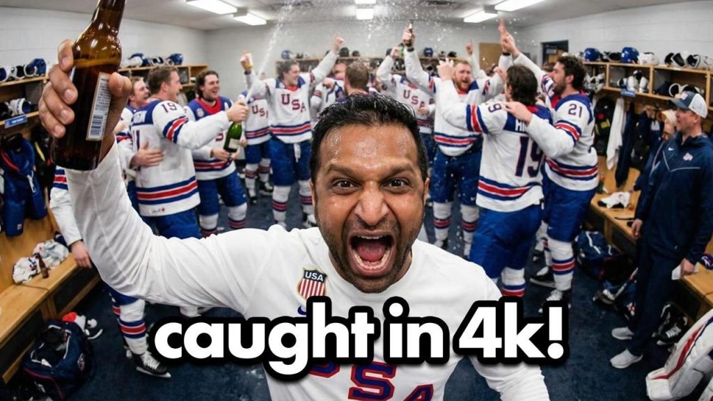 FBI Director CAUGHT in 4k at Olympics RAGER…