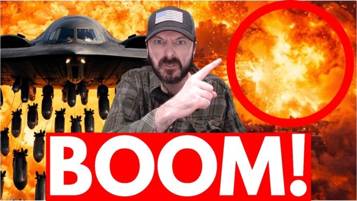 BREAKING: U.S. Bombers RIP Iran Apart – Tehran BURNS