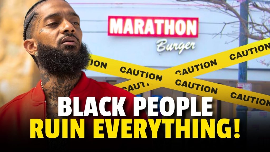 Nipsey Hussle Burger Joint GRAND OPENING RUINED By Black People Nipsey Hussle Burger Joint GRAND OPENING RUINED By Black People