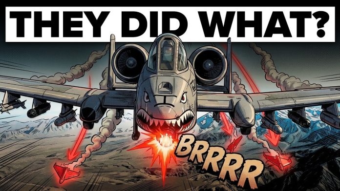 U.S. A-10 Warthog Just HIT Iran So HARD They Thought It Was the END OF THE WORLD!