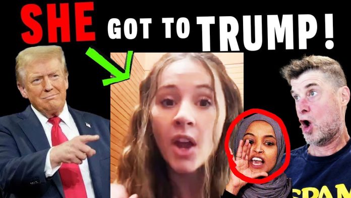Brilliant Young Lady Got URGENT Message To Trump!