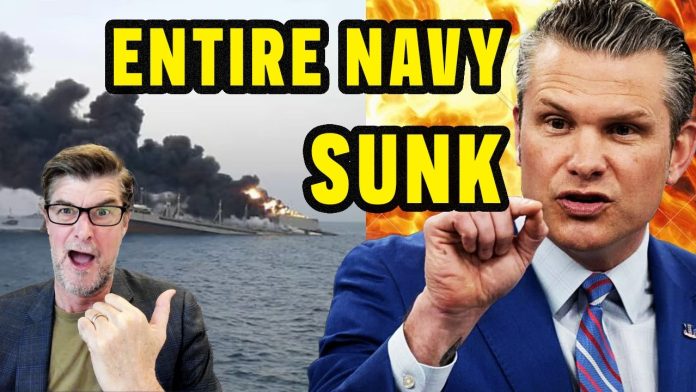 BREAKING: U.S. VAPORIZED Iran's ENTIRE NAVY in 3.5 Days!!