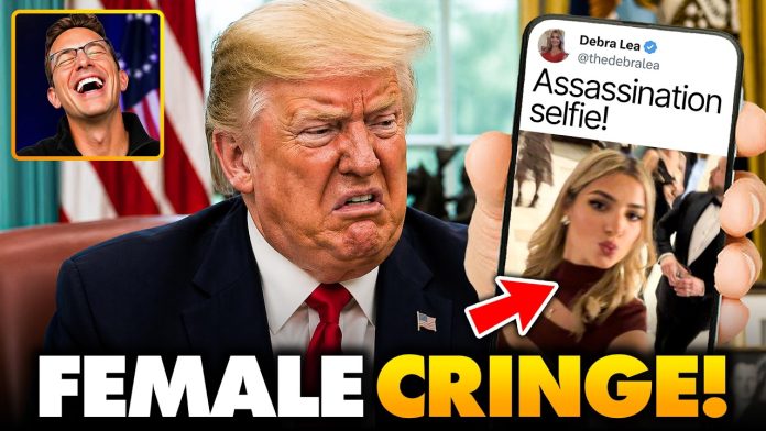 This Chick is Getting DESTROYED For Taking a Trump Assassination Selfie