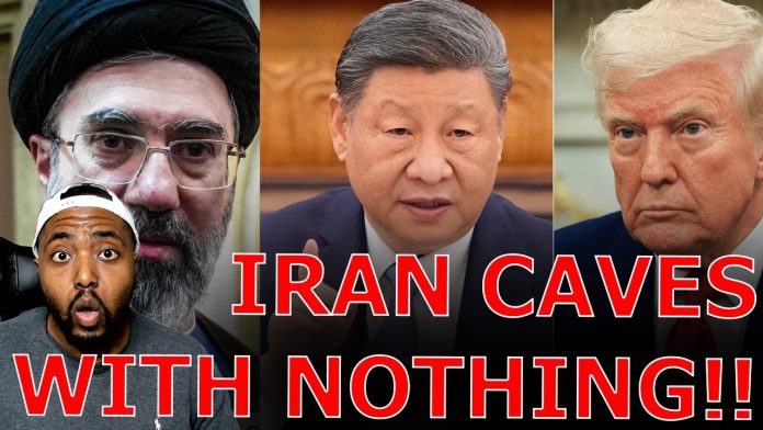 Trump Announces CEASEFIRE After Iran FOLDS To China FEARING Trump ESCALATION DESTROYING ECONOMY!