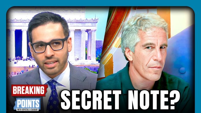 Epstein Cellmate Reveals Hidden DEATH NOTE