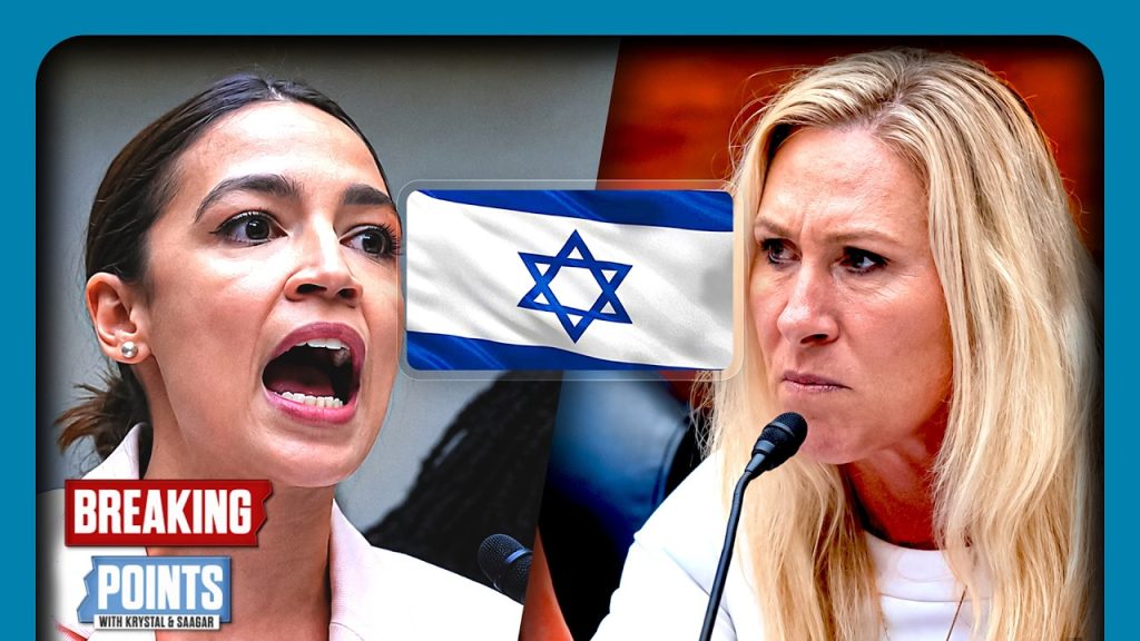 AOC and MTG Go To War Over Israel AOC and MTG Go To War Over Israel