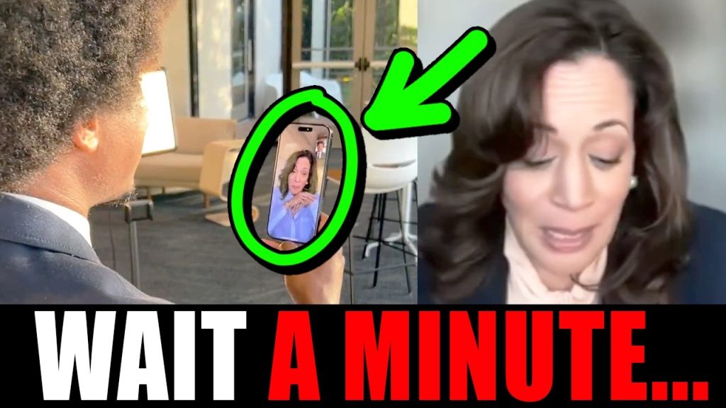 Someone noticed something odd about this Kamala video…