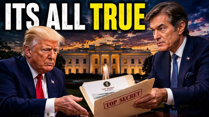 They said Trump was CRAZY! You Won’t Believe What Dr Oz Found