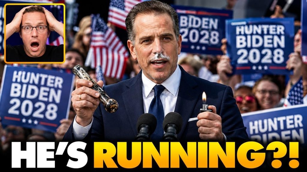Hunter Biden Just Announced His 2028 Presidential Run… No, We Are Not Joking