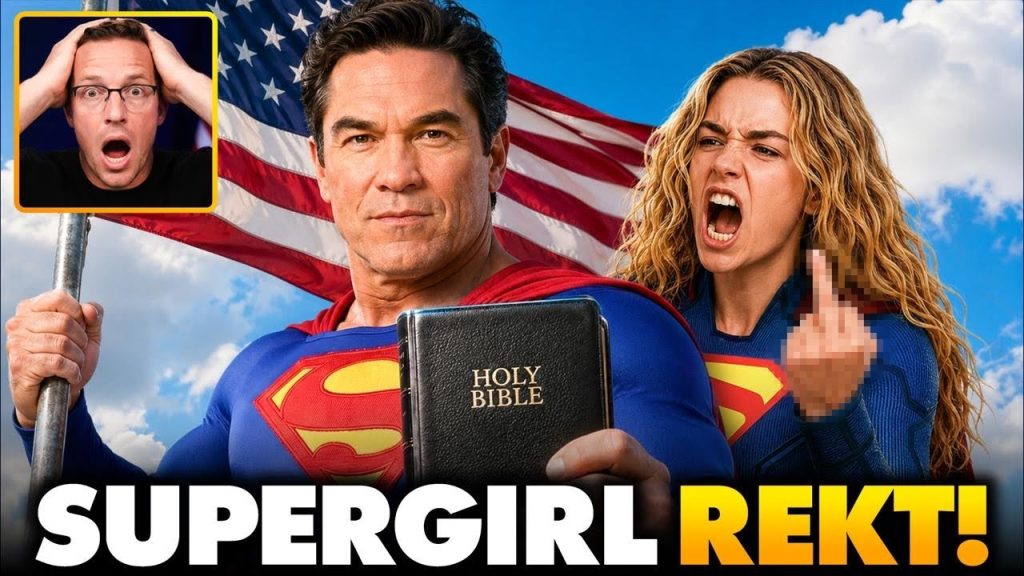 Superman Sends SAVAGE Message to Woke Supergirl Actress’ Attack on Christian Fathers