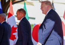Trump Walks Into G7 Meeting — He Says 4 WORDS That Send CHILLS Down Their Spines Trump Walks Into G7 Meeting — He Says 4 WORDS That Send CHILLS Down Their Spines